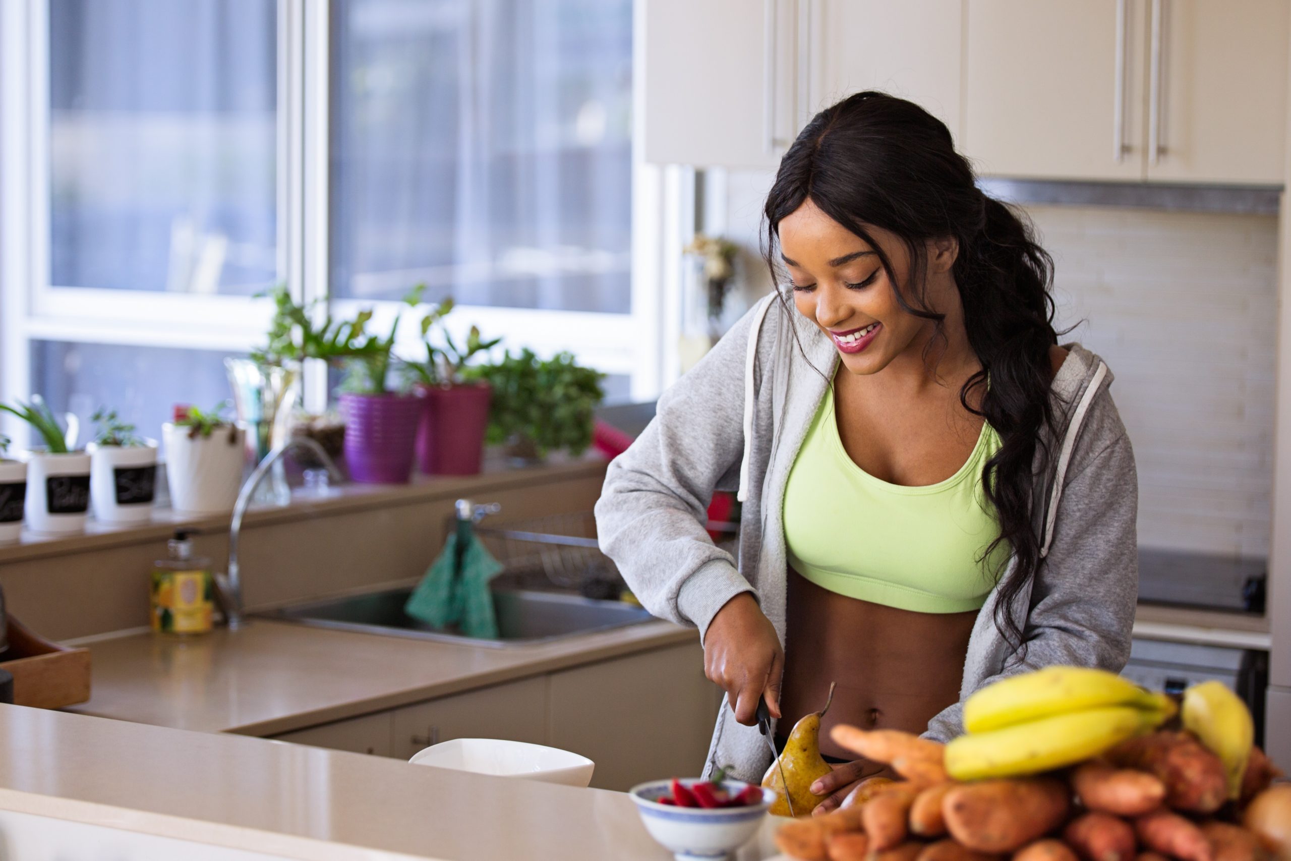 Woman Planning Her Meals