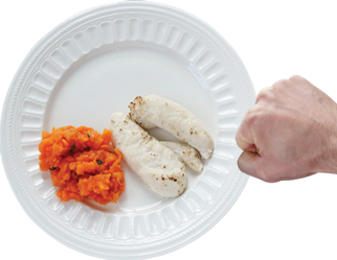 Female Vegetable Portion