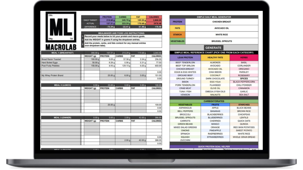 Ultimate Macro Tracker